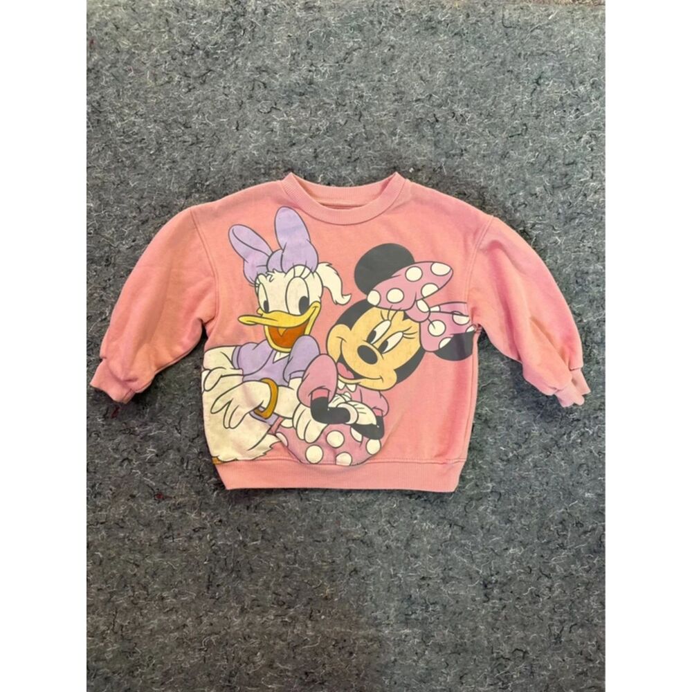 Disney Minnie Mouse & Daisy Duck Girls Sweatshirt – Size 3T